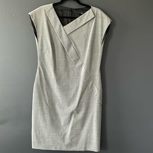 Boss Hugo Boss Black and and White Short Sleeve Women’s Dress Size Large